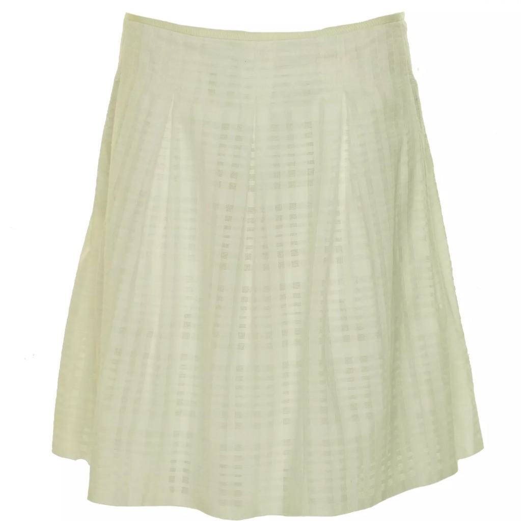 Vince Women's Plaid Weave Pleated Skirt 10 Nwot